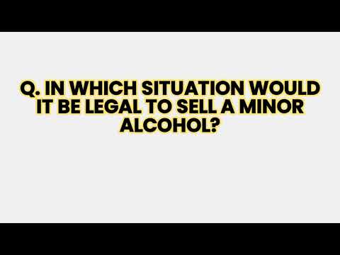 Video: V akej situácii je legálne, aby maloletý prechovával alkohol?