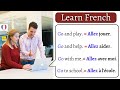 Simple french  phrases for daily conversations  learn french  apprendre le franais