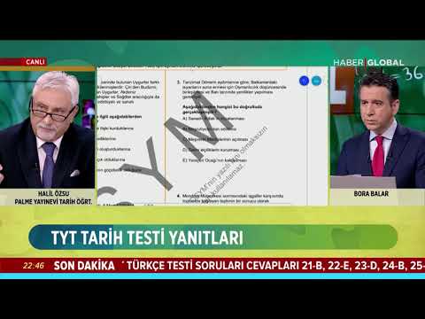 YKS 2020 TYT Tarih Soru Kitapçığı ve Cevap Anahtarı Detaylı Çözümler