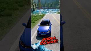 VW Golf GTI vs Inundación #gta6 #beamng #gaming #flood #gaming #videogames