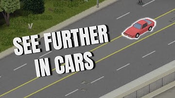 Zomboid Tips: See Further In Cars!