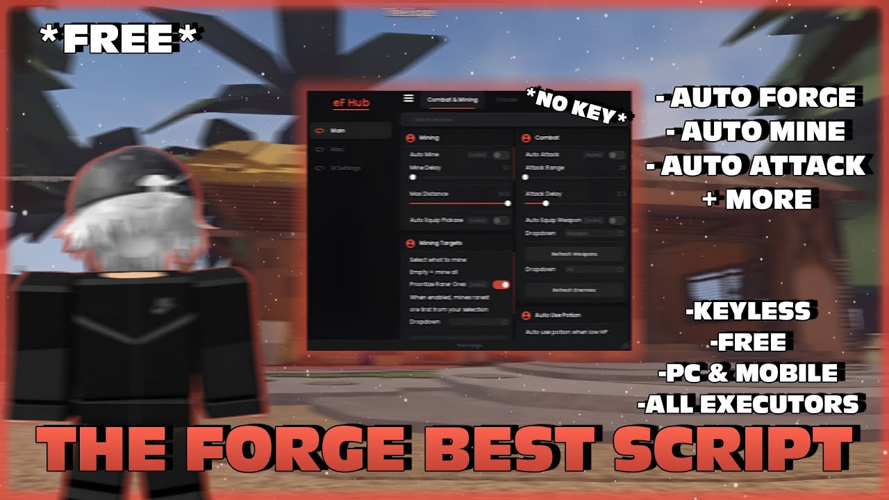 ( FREE ) The Forge KEYLESS Script W/ Auto Mine, Auto Forge, Auto Sell ...