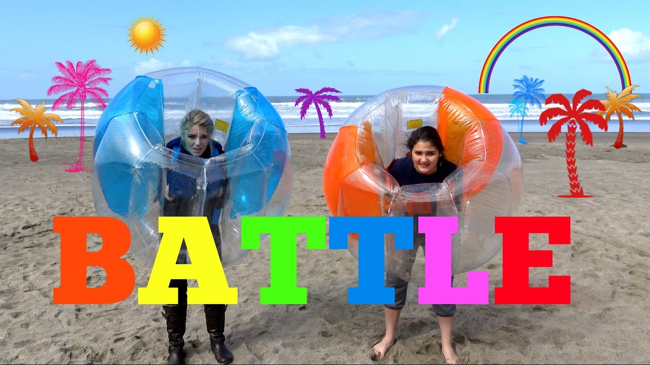 BUBBLE ball BATTLE! OCEAN edition. EPIC BATTLE! The TOYTASTIC Sisters