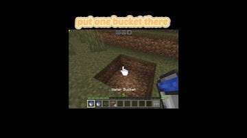 How make  infinite water source in Minecraft #shorts #minecraft #tech #trick #roukmarco_y #tranding