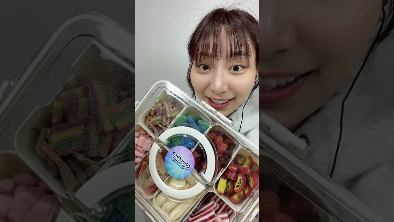 【海外から送られてきた謎のグミ食べまくってみた…！】