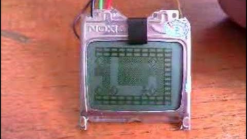 Boulderdash Clone on 8pin Pic and 3310 Nokia LCD