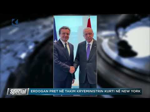 Erdogan pret në takim kryeministrin Kurti në New York