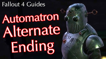 Automatron DLC Hidden Alternate Ending: Skip the Mechanist Fight | Fallout 4