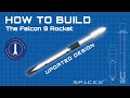 How to build the Falcon 9 rocket in SpaceFlight Simulator 1.5 | SFS |
