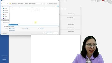 Hướng dẫn bảo vệ file word bằng cách đặt mật khẩu | Nguyễn Thị Hường