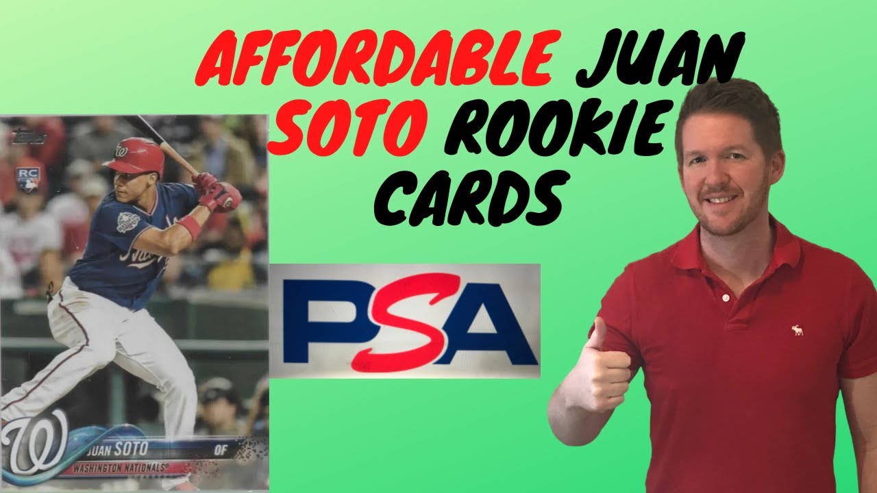 Sports Card Investing Juan Soto Rookie Cards YouTube