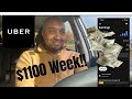 Made $1100 in 23 hours! | Uber Weekend Ride Along! | Nashville, TN