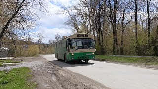последние живые о 305 в России автобус Mercedes Benz o 305 № Т 017 СМ 96 маршрут 90