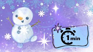 Details 1 Minute Winter Classroom Timer | Snowman Countdown for Students, Teachers & Classroom Transitions News
