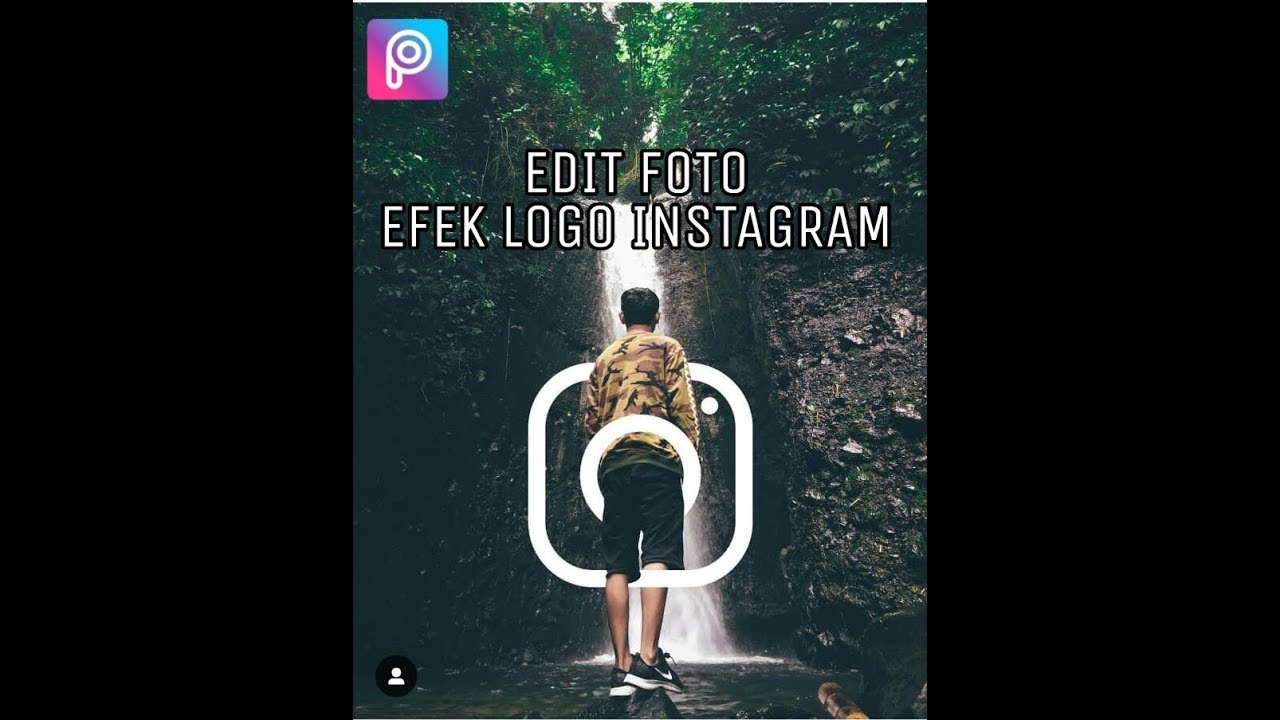 Tutorial picsart | cara mengedit foto kekinian efek logo ...