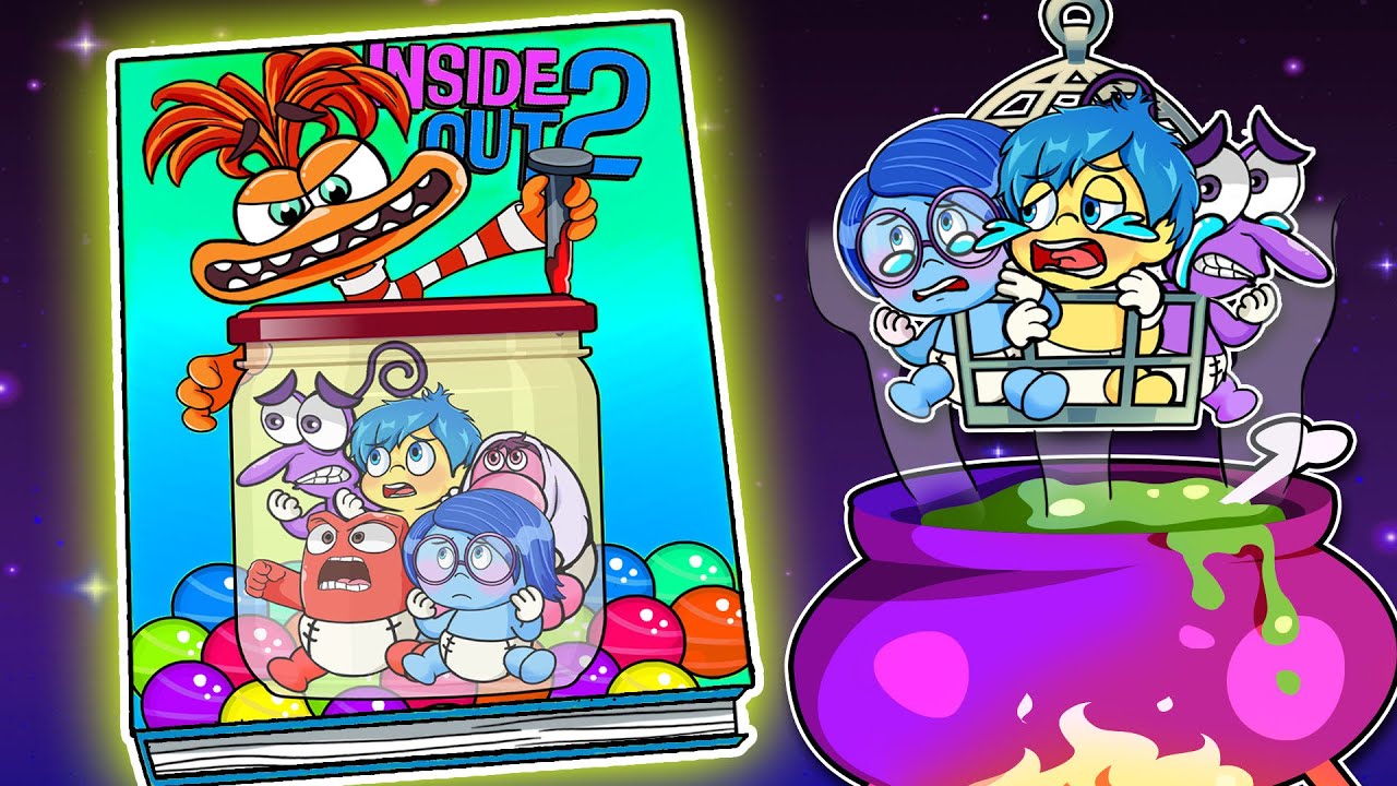 [Inside out paper] Help! Rescue Little Insde Out From Fear |Inside Out ...