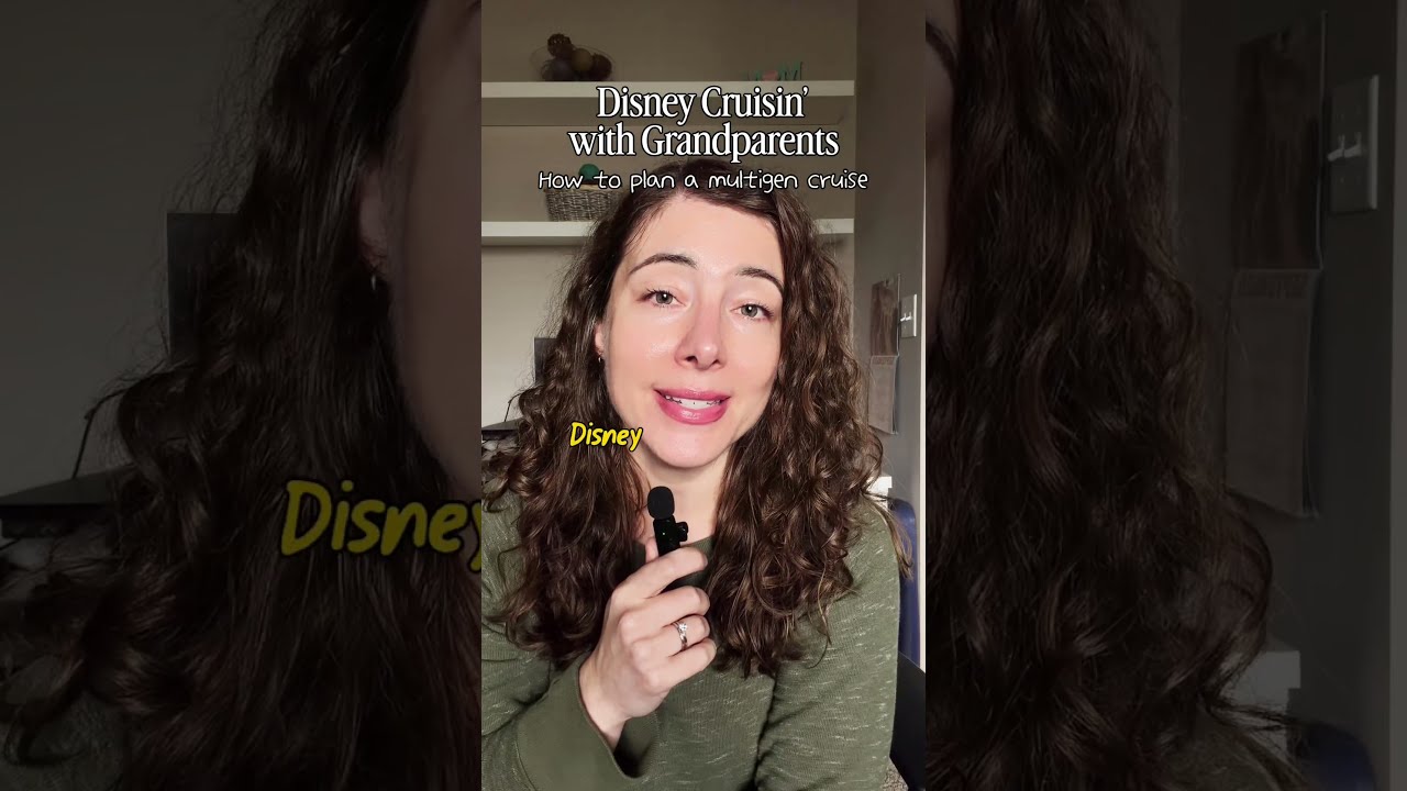 Planning a Disney Cruise with grandparents? Here’s how I’d approach a multigenerational cruise.