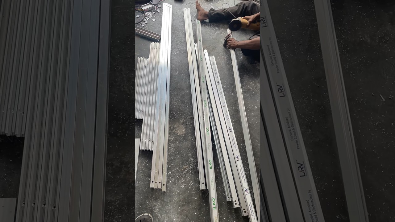 Sliding window material aluminium channel 
