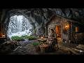 She Built a Hidden Shelter in a Cave and Stayed at 87°F All Winter Without Firewood