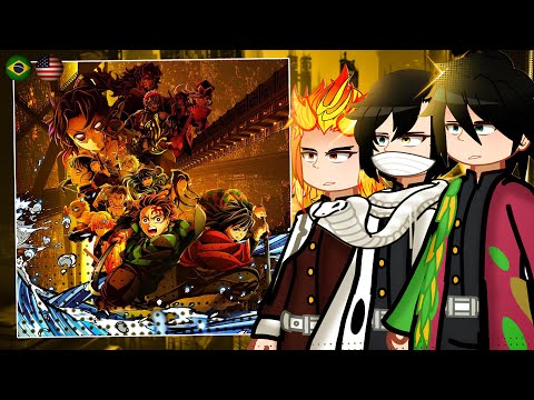 Hashiras React to Infinite Castle arc - Gacha React 🇧🇷/🇺🇸