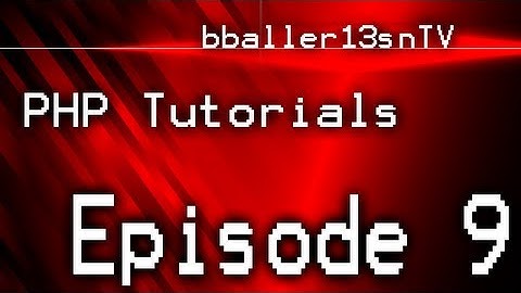 PHP Tutorials: Episode 9: Reverse an Array
