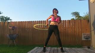 Quick sunset hoop practice