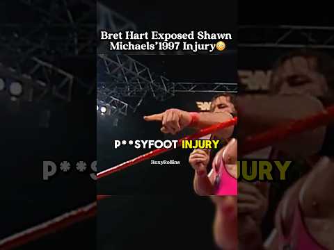 Video Bret Hart Exposed Shawn Michaels 1997 Injury?