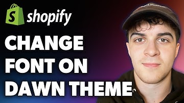 How to Change Font on Shopify Dawn Theme (Full 2024 Guide)