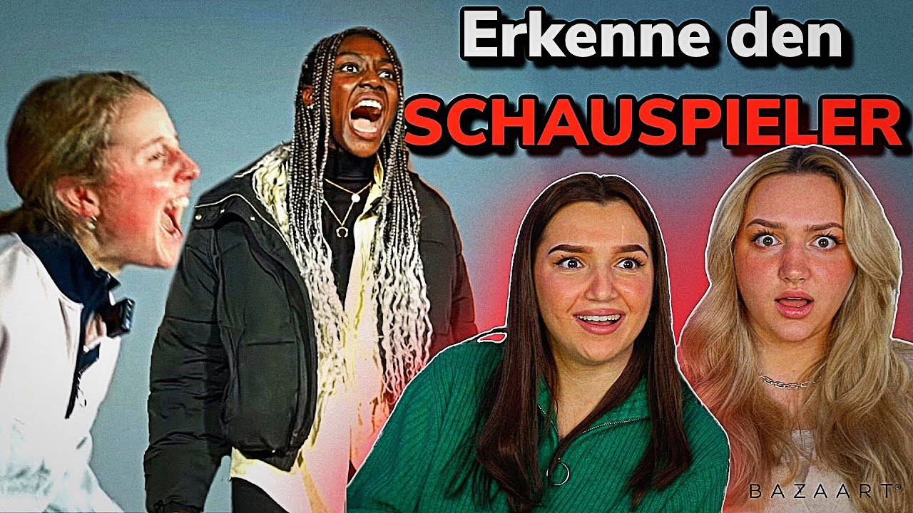 Erkenne den Schauspieler (aber warum schreien die jetzt??)