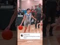 He's SHIFTY 😳🔥 (via @zleetv_sports/IG)