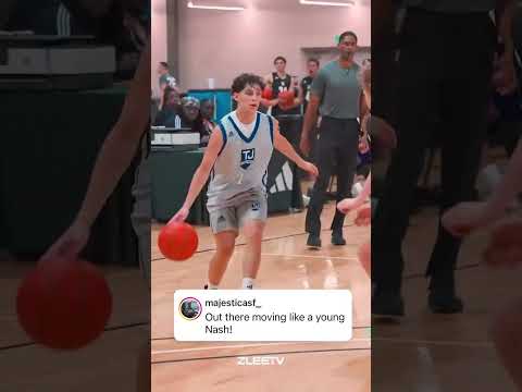 He's SHIFTY 😳🔥 (via @zleetv_sports/IG)
