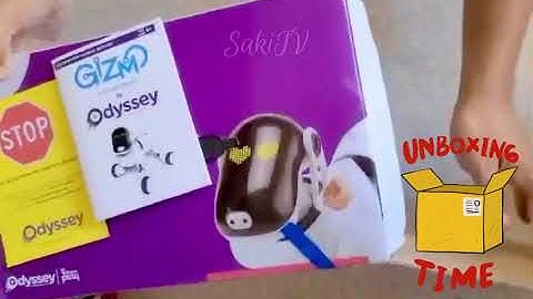 Unboxing Gizmo The Smart Puppy A smart-powered Robotic Puppy by Odyssey | Gizmo The Smart Puppy