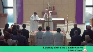 The funeral Mass for Steve Harzman Live-Streamed February 26, 2026.