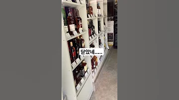 부산가서 조차 위스키를 찾아갔는데 Shorts 광안주류마켓