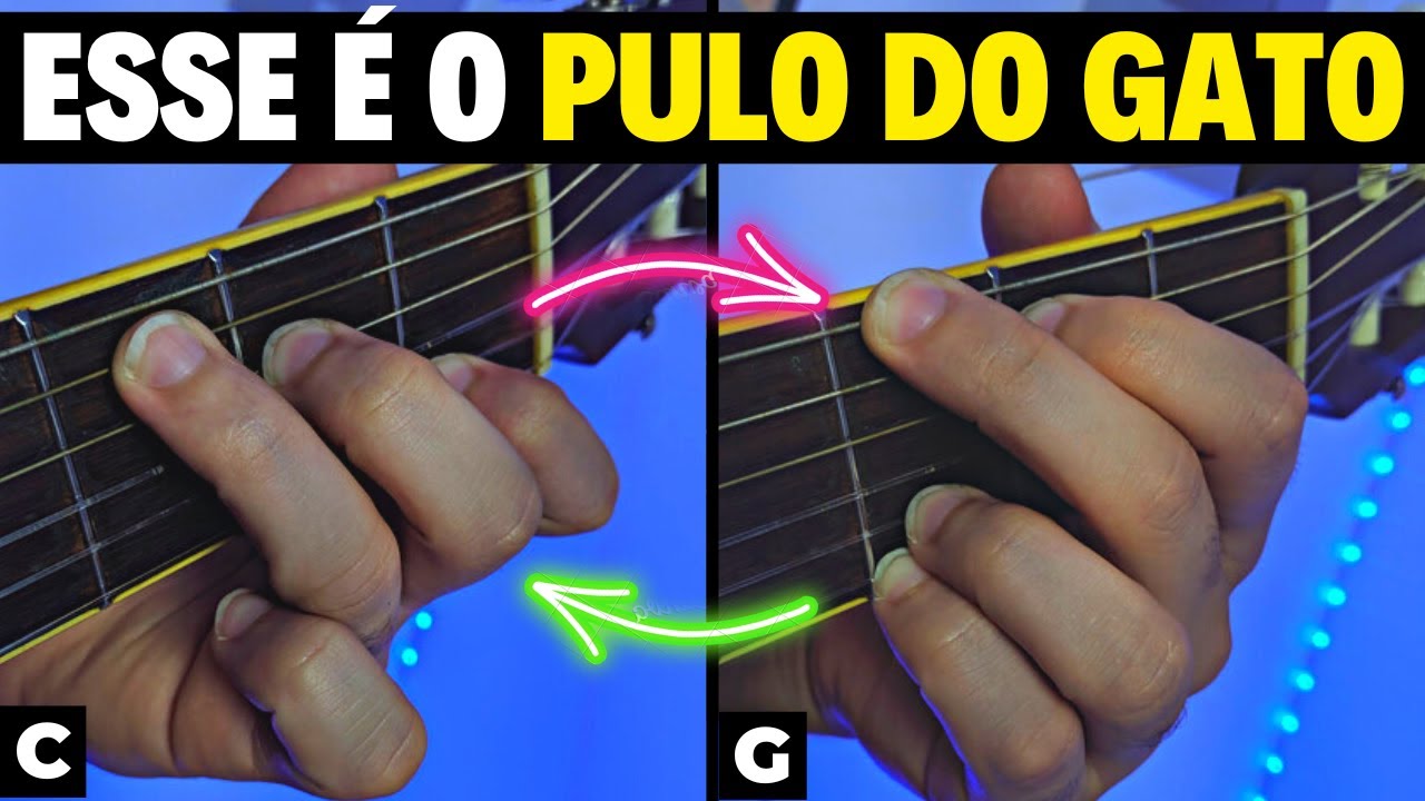 COMO TROCAR DE ACORDE RÁPIDO - Truque 100% GARANTIDO - Aula de violão INICIANTE