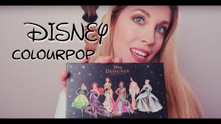 Disney Colourpop Cosmetics Makeup Tutorial and Review