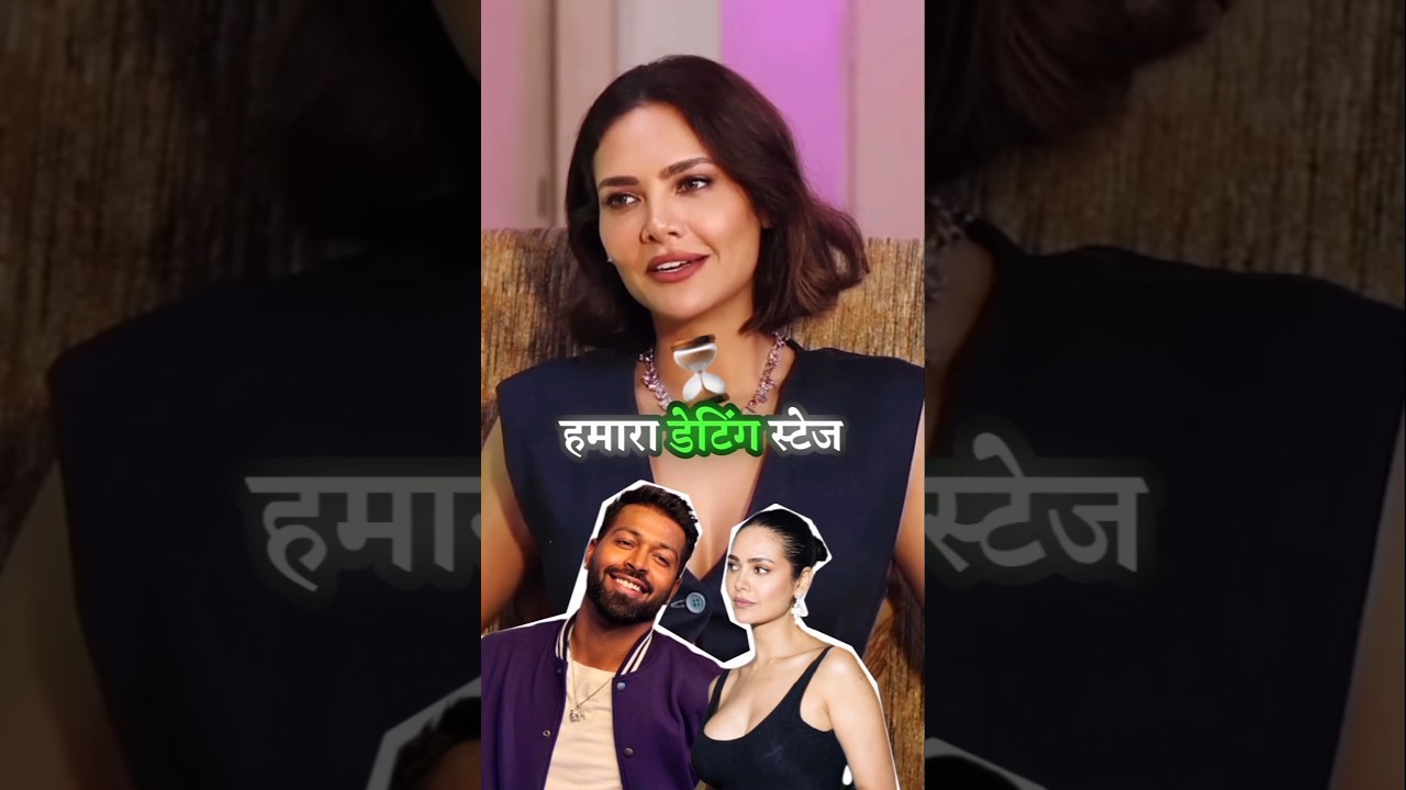 Hardik Pandya and Esha Gupta Dating 