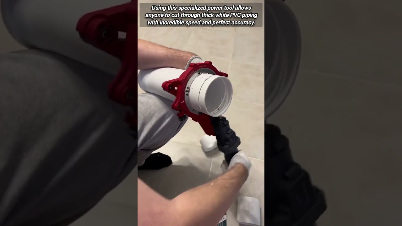 The Best Specialized Tool For Cutting Large Plastic Pipes