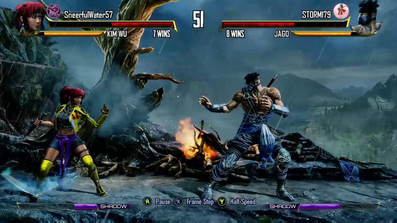 SneerfulWater57 (Kim Wu) vs STORM179 (Jago) Part 2 | KILLER INSTINCT