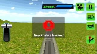 Bullet Train Subway Station 3D Simulation Android Games Play screenshot 2