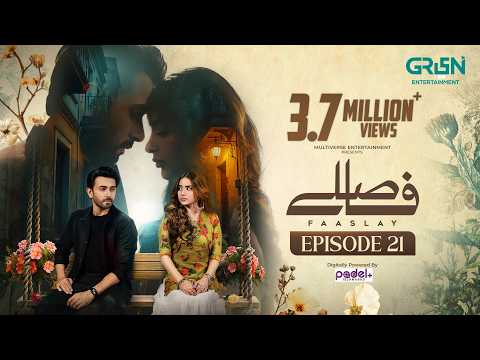 Faaslay Episode 21 Sub 18th Jan 2026 Digitally Powered By Padel ISB Ali Ansari Saboor Aly 
