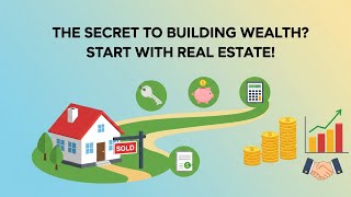 The Secret to Building Wealth? Start with Real Estate! #money #sidehustle #trending  #realestate