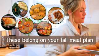 The Coziest Meals with MINIMAL Cleanup | Our Fall Meal Plan Lately