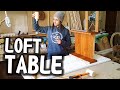 Loft style table, DIY computer desk, How to make a table, Girl carpenter