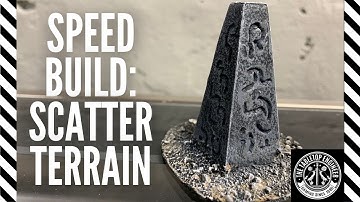 Speed Build FIVE Pieces of Scatter Terrain!