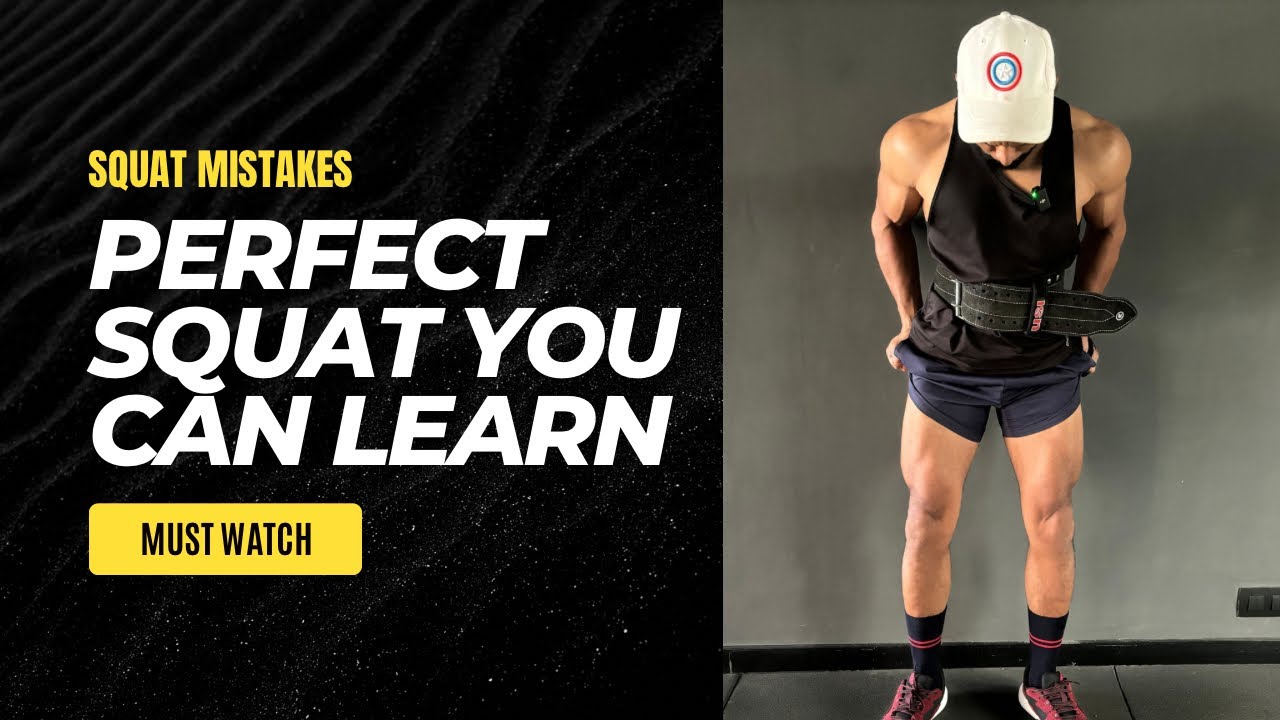 Six steps of perfect squats & squat mistakes | leg workout - YouTube