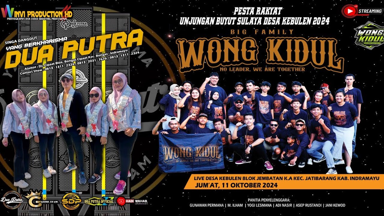 BRAJATUMAMA - VOC. RINI GERALLD | DUA PUTRA | ACARA UNJUNGAN DESA KEBULEN (BIG FAMILY WONG KIDUL)