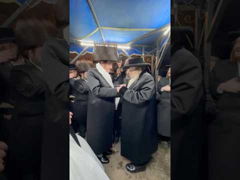 Tosh Rebbe Dances At A Wedding האדמו ר מטאהש שליט א בריקוד מצוה טאנץ