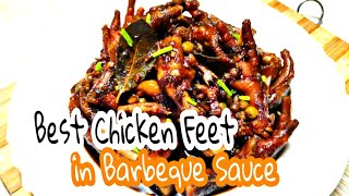 The Perfect Chicken Feet Adobo In Barbeque Sauce Jenelyn Cooking Hotpot