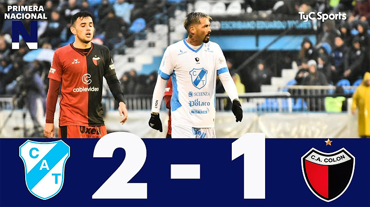 Temperley 2-1 Colón | Primera Nacional | Fecha 18 (Zona B)
